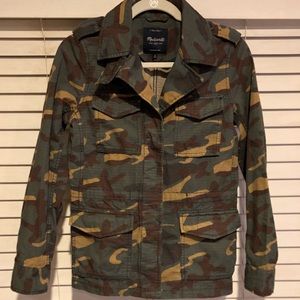 Madewell Outbound Camo Field Jacket - XS